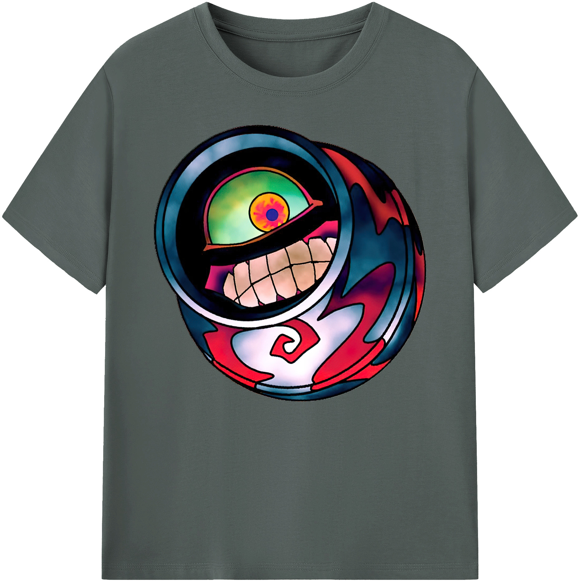 （画像用） 遊☆戯☆王 Yu-Gi-Oh! 綿100％ メンズ半袖Tシャツ｜肌触りやわらか＆通気性